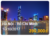 Vé máy bay đi Hồ Chí Minh